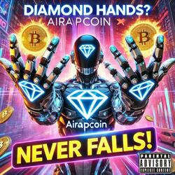 DIAMOND HANDS, AiRapCoin NEVER FALLS!