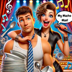 My Macho Man, Male Vocal