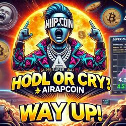 HODL OR CRY! AiRapCoin WAY UP