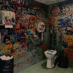 bathroom break!