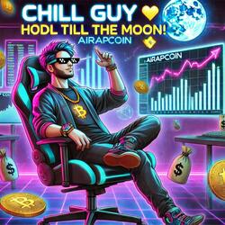 Chill Guy! AiRapCoin HODL Till The Moon!