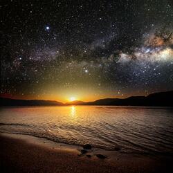 Night Sky Full of Stars Relaxing Sound