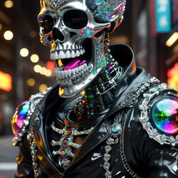 Diamonds Gleam In The Light