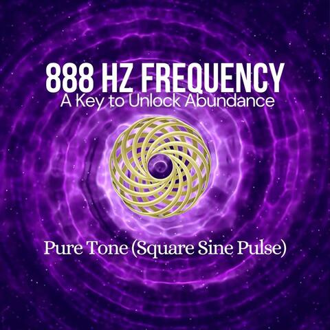 888 Hz Pure Tone (Square Sine Pulse)