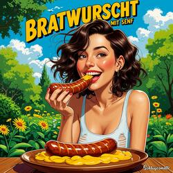 Bratwurscht Mit Senf