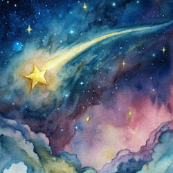 Lullaby for a shooting star