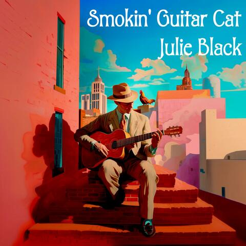 Smokin' Guitar Cat