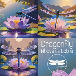 Dragonfly Above the Lotus