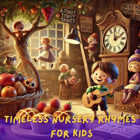 Timeless Nursery Rhymes for Kids (A-Tisket, A-Tasket, Hickory Dickory Dock, Little Jack Horner, Hot Cross Buns & More Classic Children's Songs)