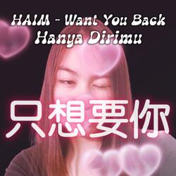 Want You Back只想要你Hanya Dirimu