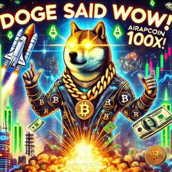 Doge Said Wow! AiRapCoin Said 100X!