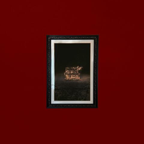 a shade of barn red