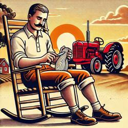 Rødtraktorn, trekuken og æ