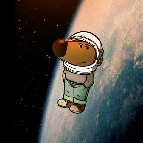 Chill guy in Space