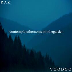 i contemplate the moment in the garden