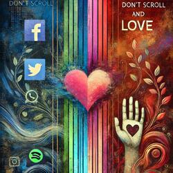 Don't scroll n love