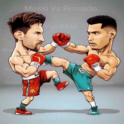 Messi vs Ronaldo (Sped Up)
