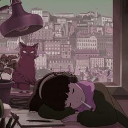 music for the funeral of the lofi girl.