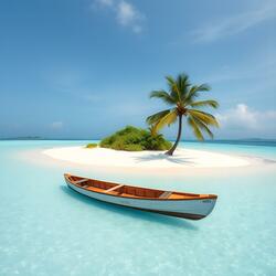 Turquoise Shore Island