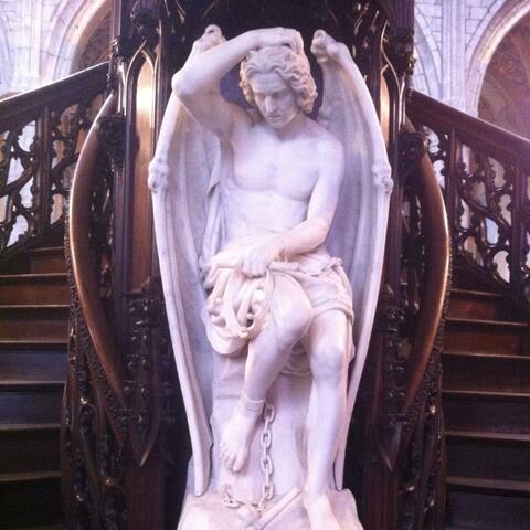 An Angel and Lucifer