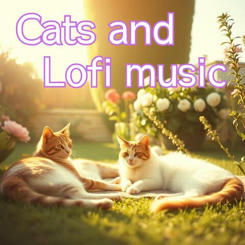 Scenery with cats and peaceful Lofi music