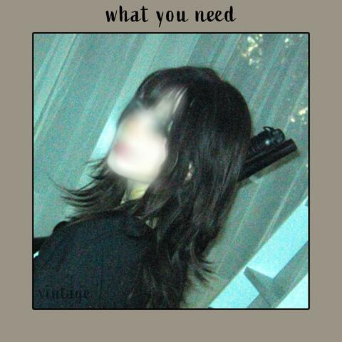 What you need