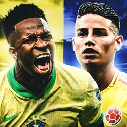 Paródia - BRASIL 2 x 1 COLÔMBIA (Com Golaço de Vini Jr)