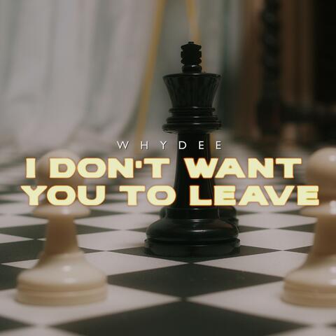 I Don't Want You To Leave