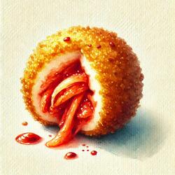 Kimchi Croquette