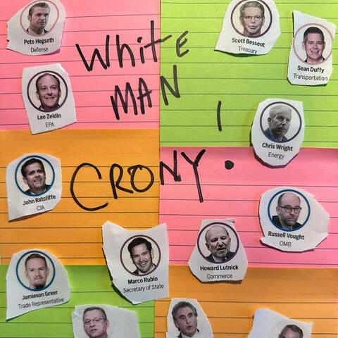White man crony