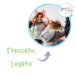 Staccato, Legato