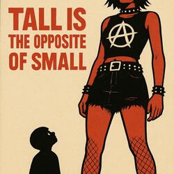 Tall is the opposite of Small