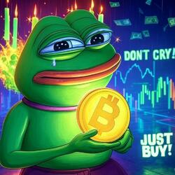 AiRapCoin x Pepe Don’t Cry, Just Buy