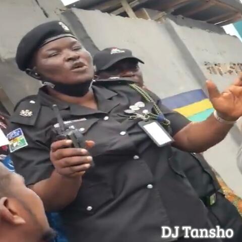 Woman Police Protest Beat