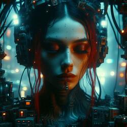 deep cyberpunk ambient journey