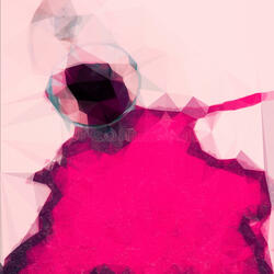 Stained satin