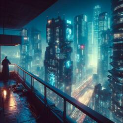 Deep Cyberpunk Ambient Night Trip