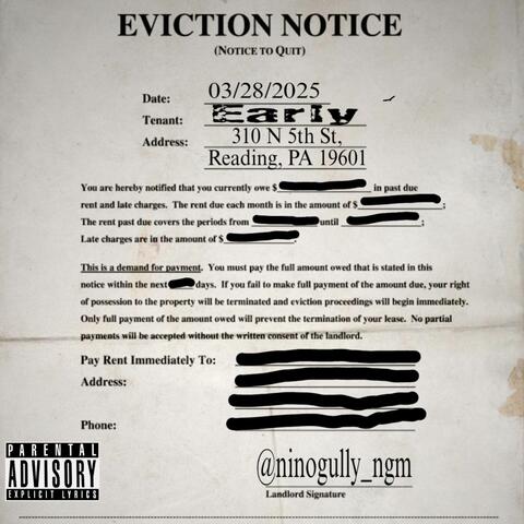Eviction Notice (feat. Nino Gully)