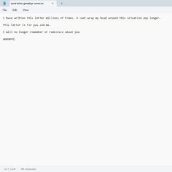 Love Letter(Goodbye)
