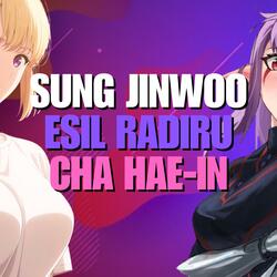 Dopamina Sung Jinwoo Esil e Cha Hae in (Solo Leveling)