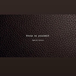 FOCUS ON YOURSELF (Sped Up Version)