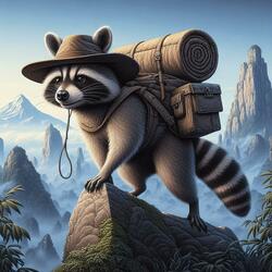 Raccoon Explorer