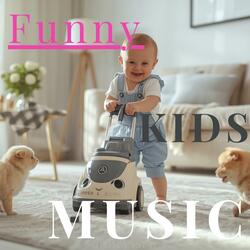 Funny Baby Doing Chores