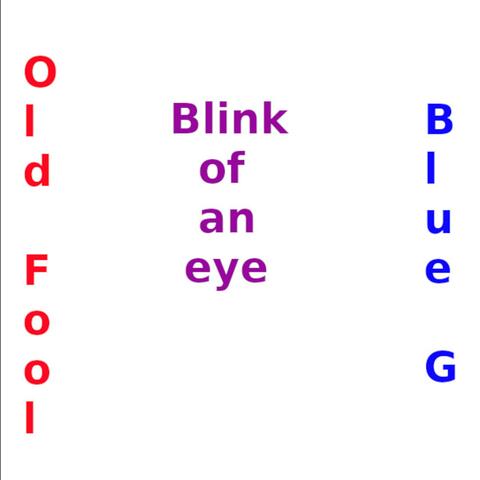 Blink of an eye (Remix)