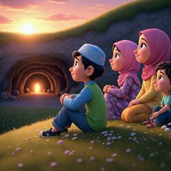 Les Gens de la Caverne (Sourate Al-Khaf)