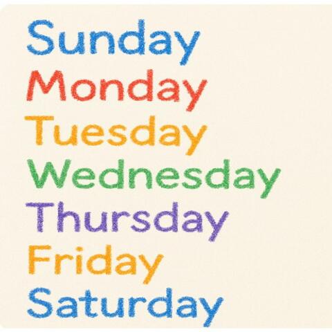 Days of the Week (Upbeat Morning Meeting)