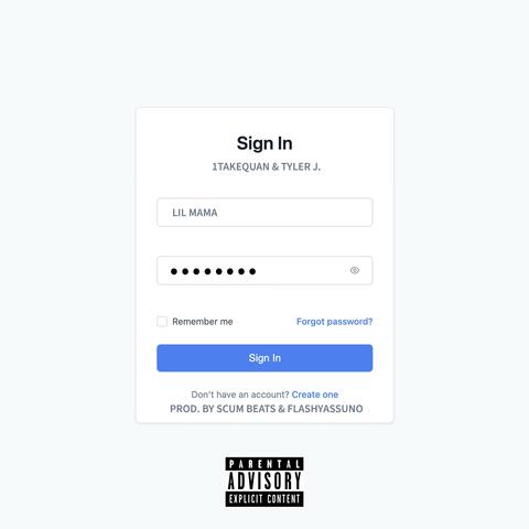 Sign in (feat. Tyler .J)