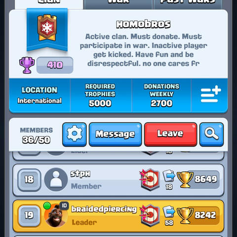 join my clan on clash royale