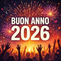 Buon anno 2026 (Buon 2026) [Mani al cielo]