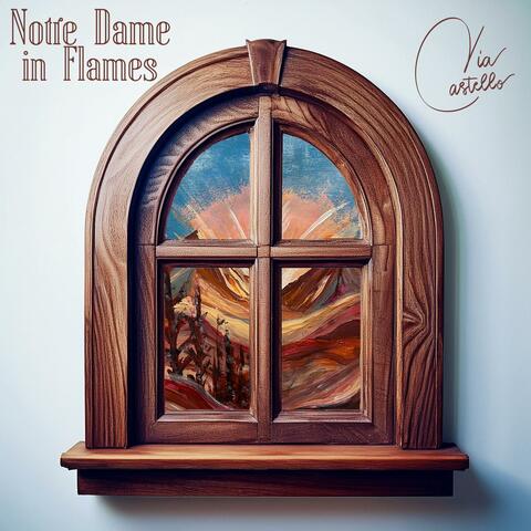 Notre Dame in Flames